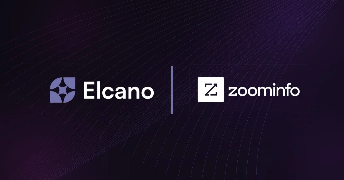 Elcano and ZoomInfo partnership announcement